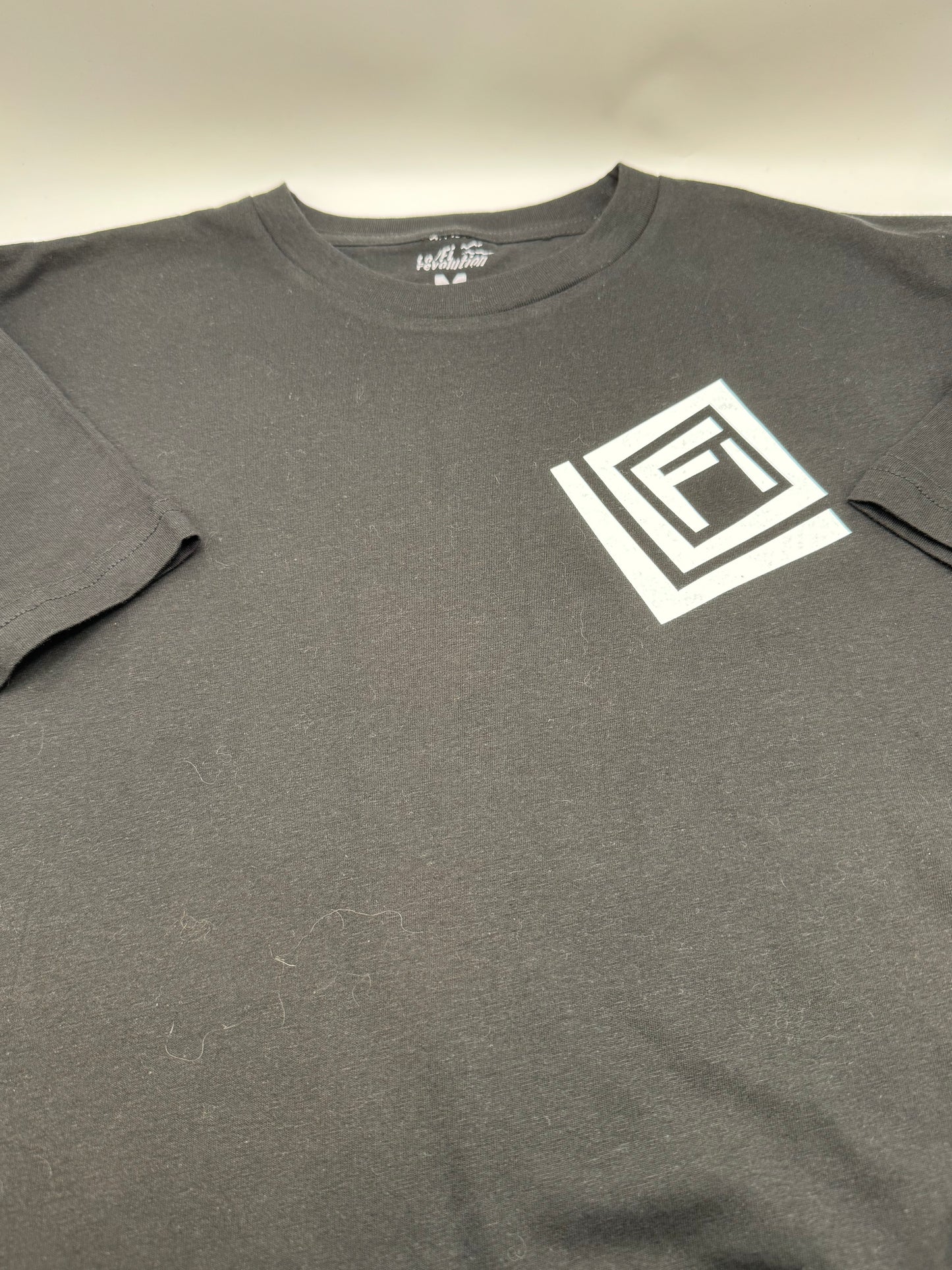 Kids Spiral tee (black)