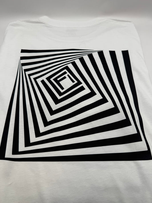 Spiral tee (white)