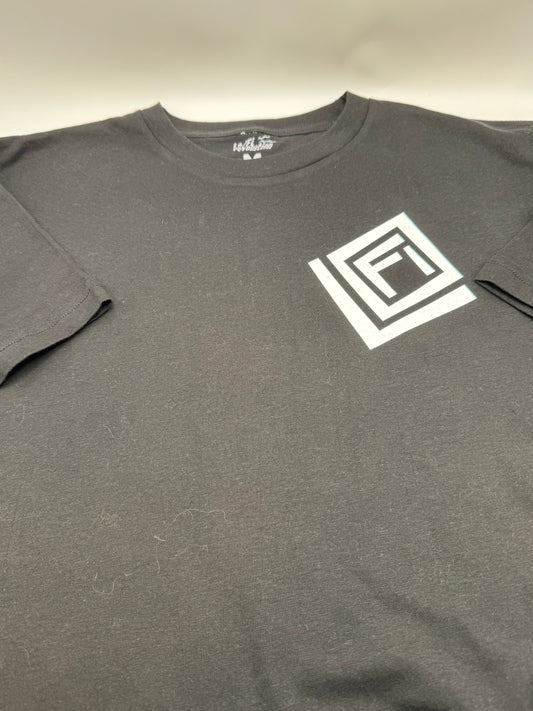 Kids Spiral tee (black)
